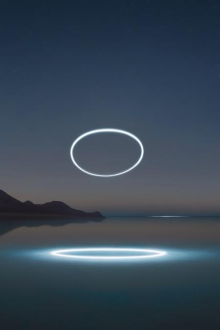 00245-3696174907-_lora_Photographer Reuben Wu Style_1_Photographer Reuben Wu Style - an image of a light ring in the sky over a body of water at.png